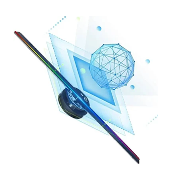 Holograma Ventilador 3D 42cm com Wi-Fi