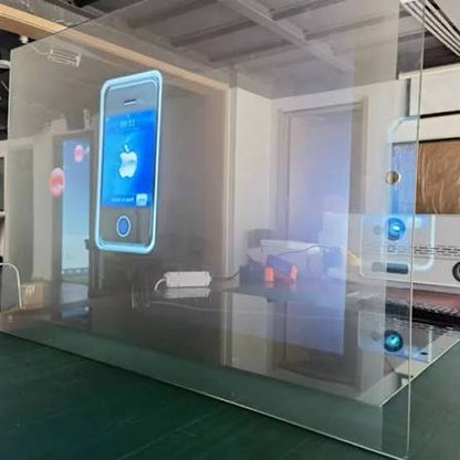 Película Projeção Holográfica Publicidade em Vitrines - 50x150cm