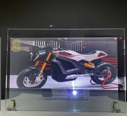Película Projeção Holográfica Publicidade em Vitrines - 50x150cm
