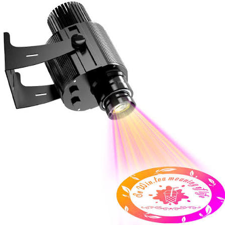Projetor Logomarca IP67 Aprova D`Água Rotativa 50-300W