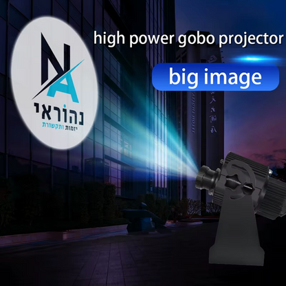 Projetor Logomarca IP67 Aprova D`Água Rotativa 50-300W