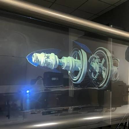 Tecido Projeção Holográfica 3D